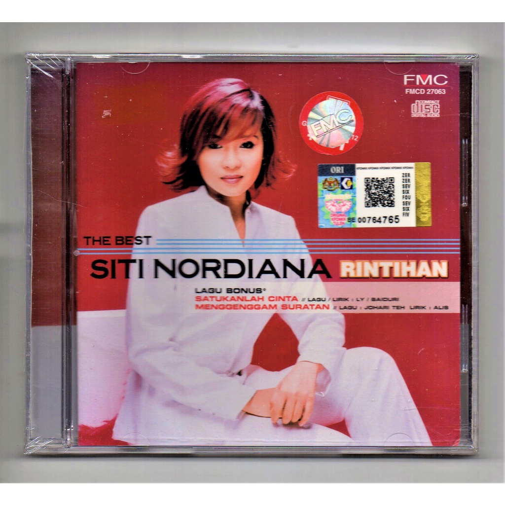 Siti Nordiana The Best Of Siti Nordiana Rintihan Cd Shopee Malaysia 