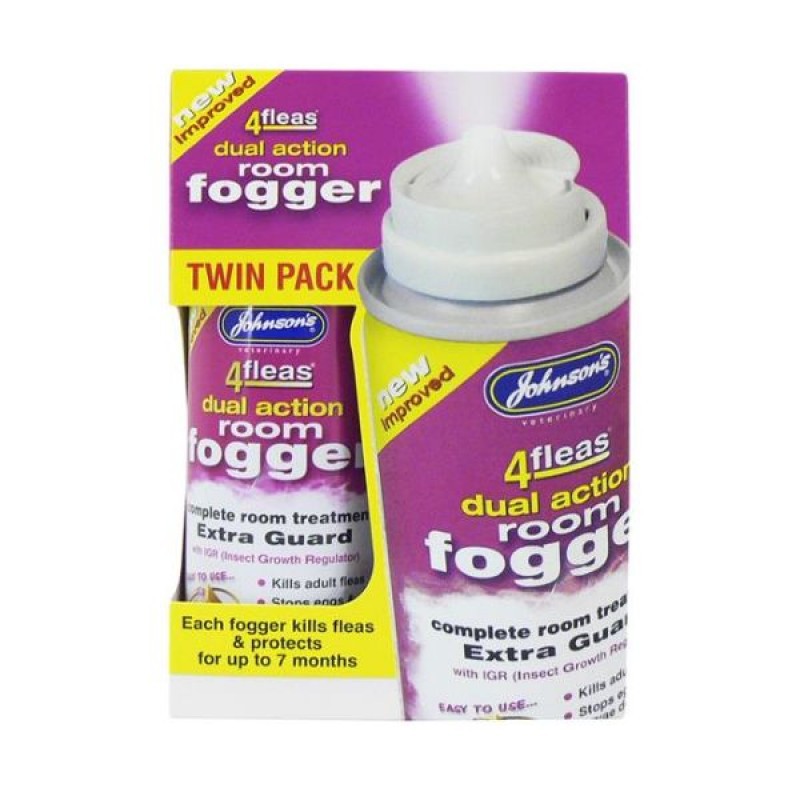 Johnson's 4fleas Room Fogger Twin Pack (2 x 100 ml) | Shopee Malaysia