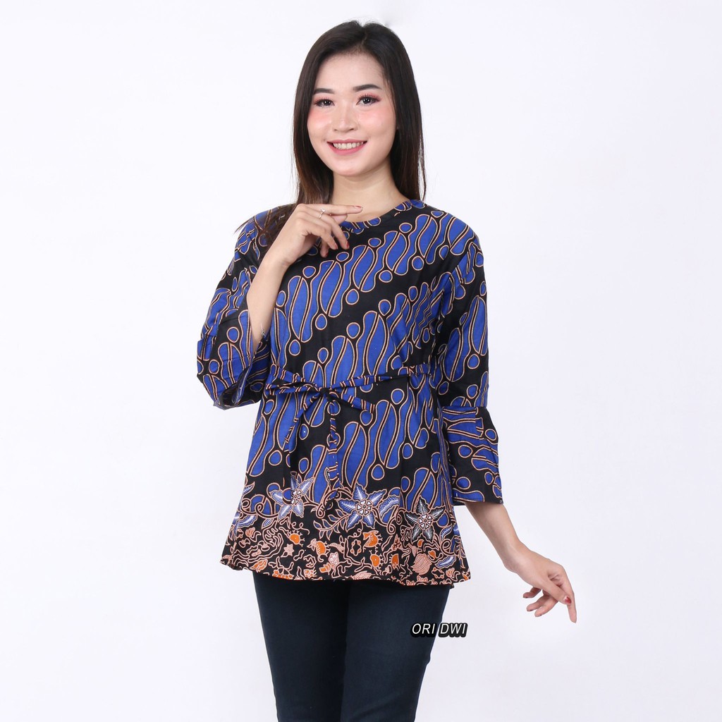 Batik | Blouse Batik Tops Women Office Uniform | Shopee Malaysia