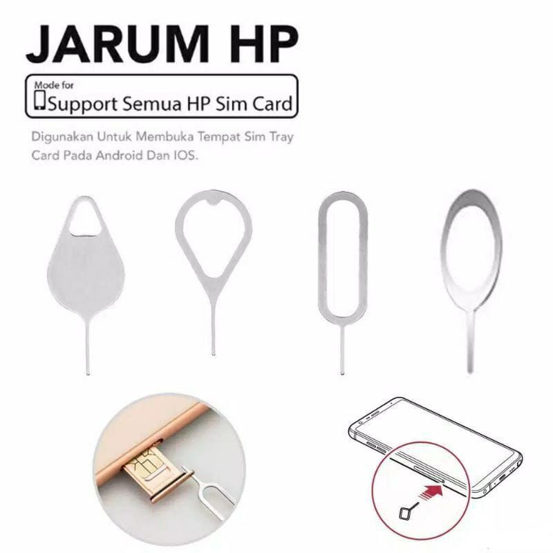 Original Thick Iron SIM Card Puncture Needle / Iron SimCard Ejector ...