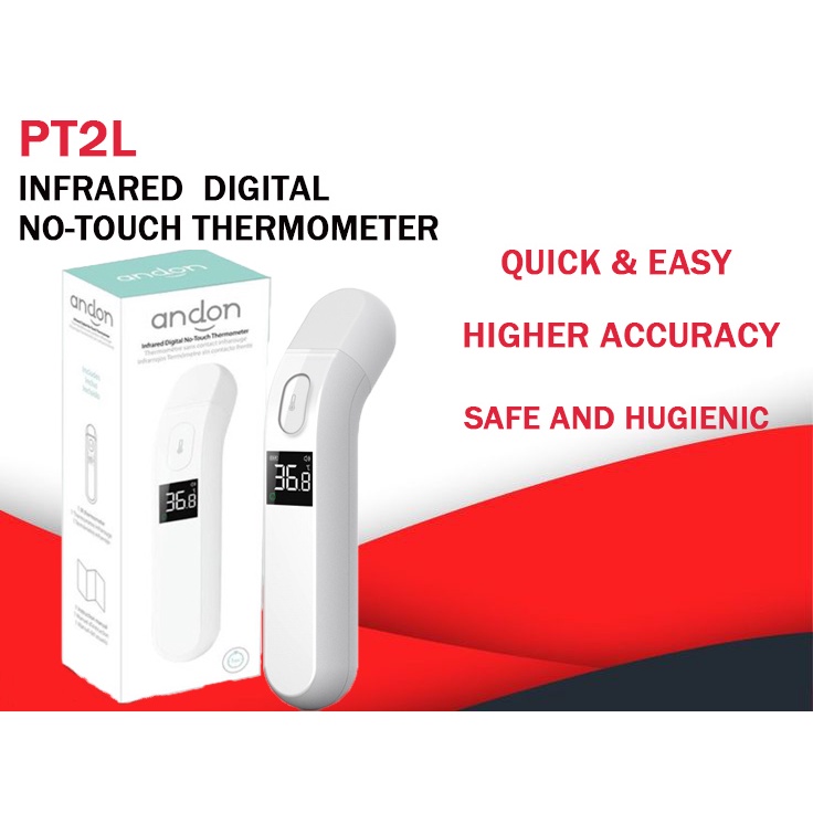 ( Ready Stock ) Andon Infrared Digital NoTouch Thermometer