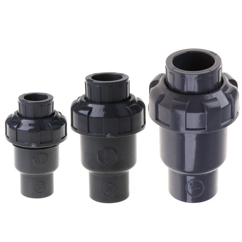 PCF* Check Valves PVC One Way for Valve for Aquariums, Hydroponics ...