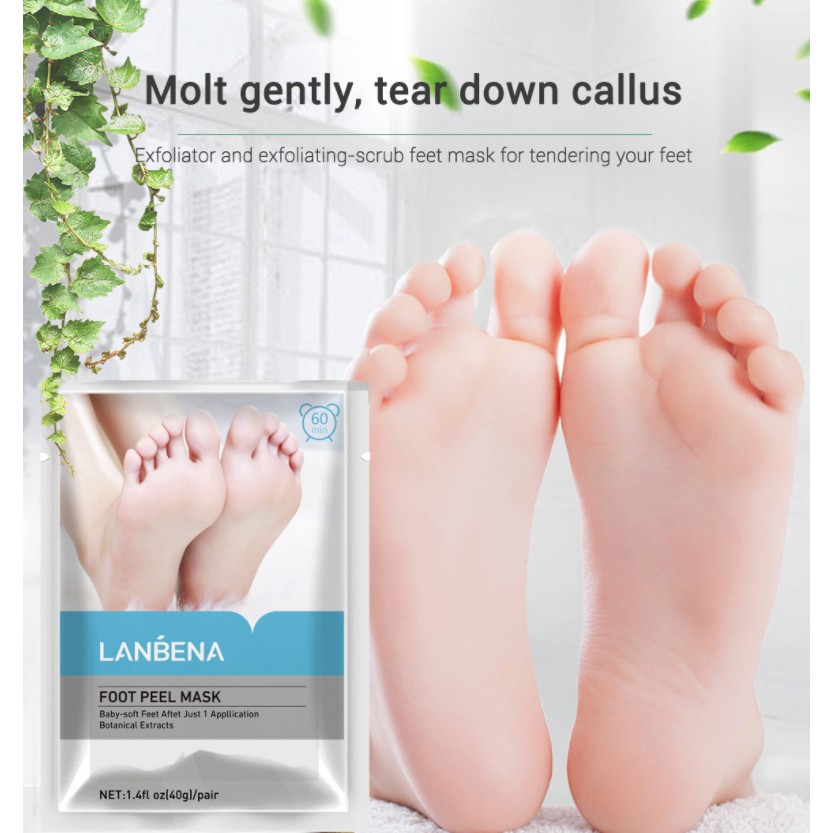 Malaysia ready stock Baby Foot Peeling Renewal Mask Foot Mask Remove