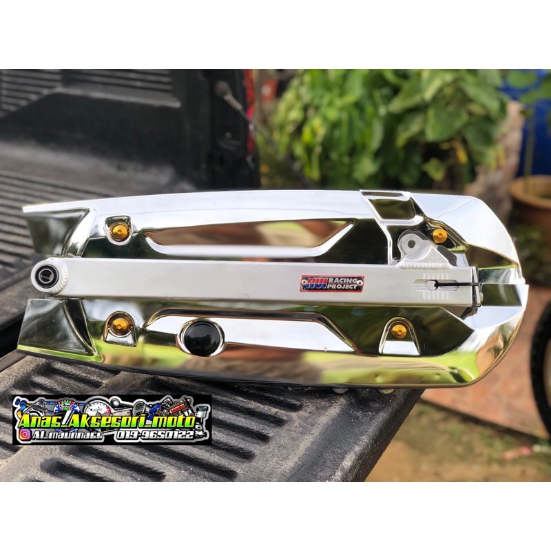 🔥arm nui kotak rantai CHROME wave,dash,lagenda,ex5,future🔥 Shopee