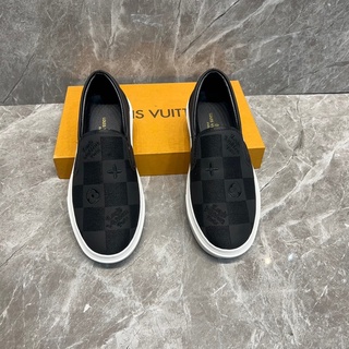 Louis Vuitton Trocadero Men\'s Slip-On Sneakers Top Quality 03