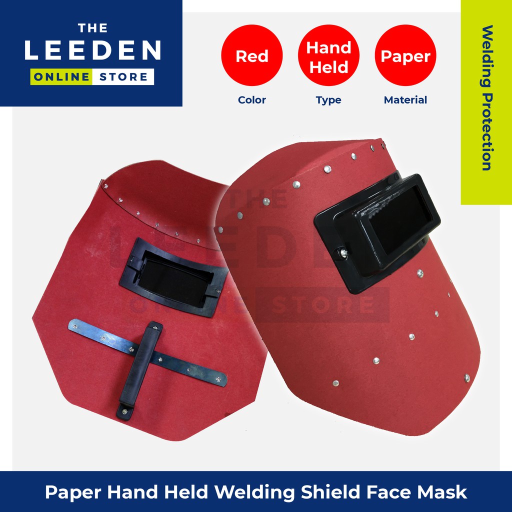 Paper Hand Weld Welding Hand Shield Face Mask by Leeden Online Store ...