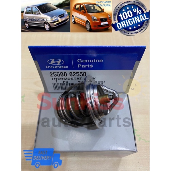 THERMOSTAT 2550002550 HYUNDAI ATOS 1.1/KIA PICANTO 1.1/NAZA SURIA 1.1