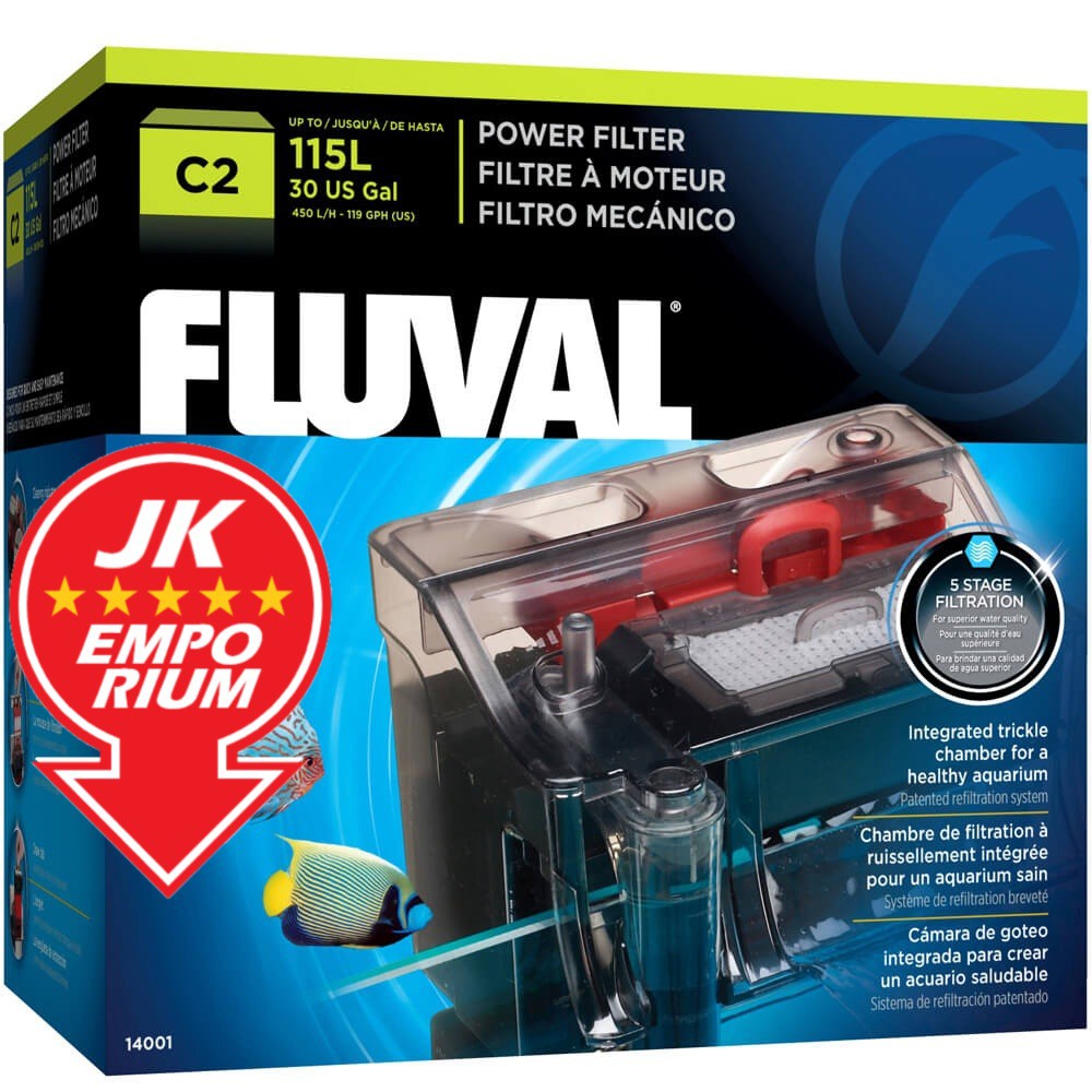 Aquarium Waterfall Hang-On Power Filter Pump Fish Tank 3-in-1 Filtration  System