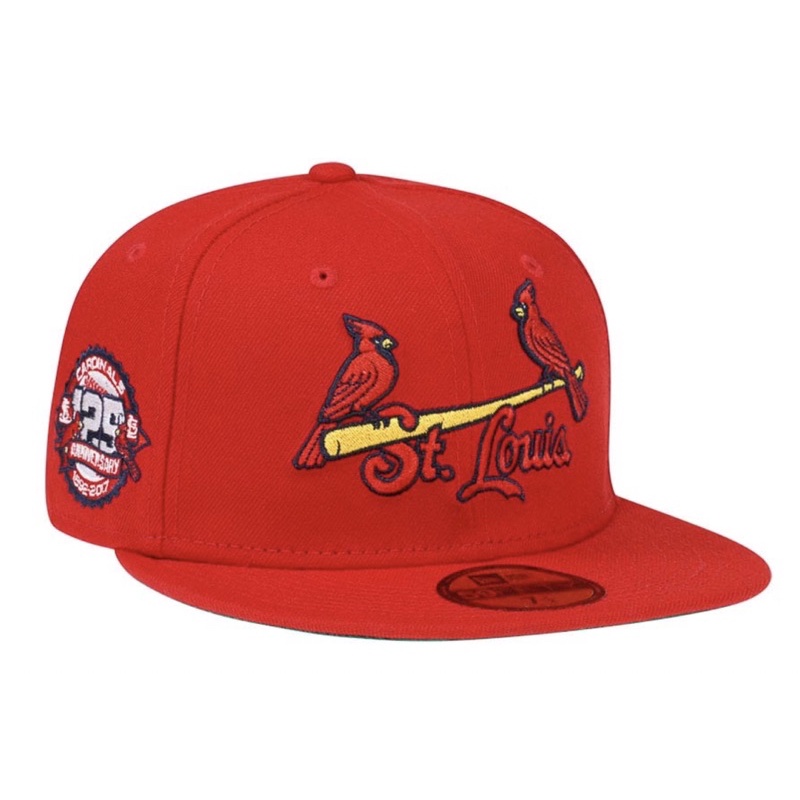 St Louis Cardinaux New Era 59FIFTY Ajusté Baseball Chapeau Taille 7 Red