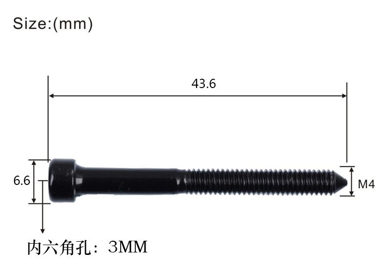 RM Electric Guitar Floyd Rose Double Locking Bridge String Lock Screws ...