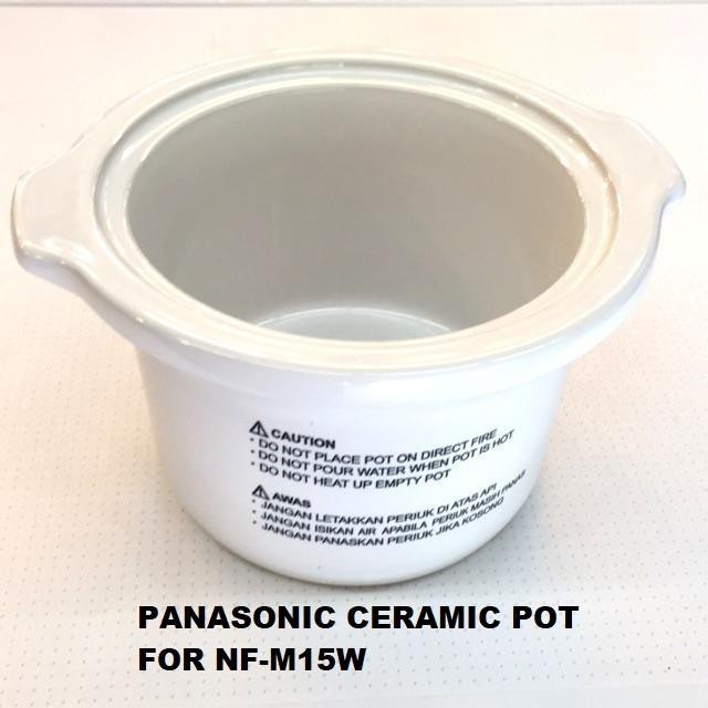 Original Panasonic Slow Cooker Inner Pot For NF-M15W /NF-N15GC | Shopee ...