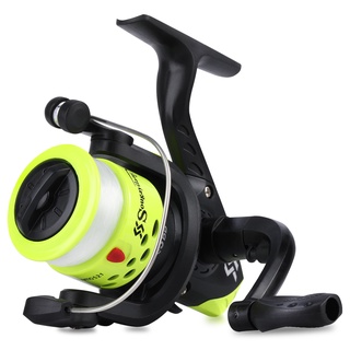 Sougayilang Mini Spinning Fishing Reel with Line for Ice Outdoor