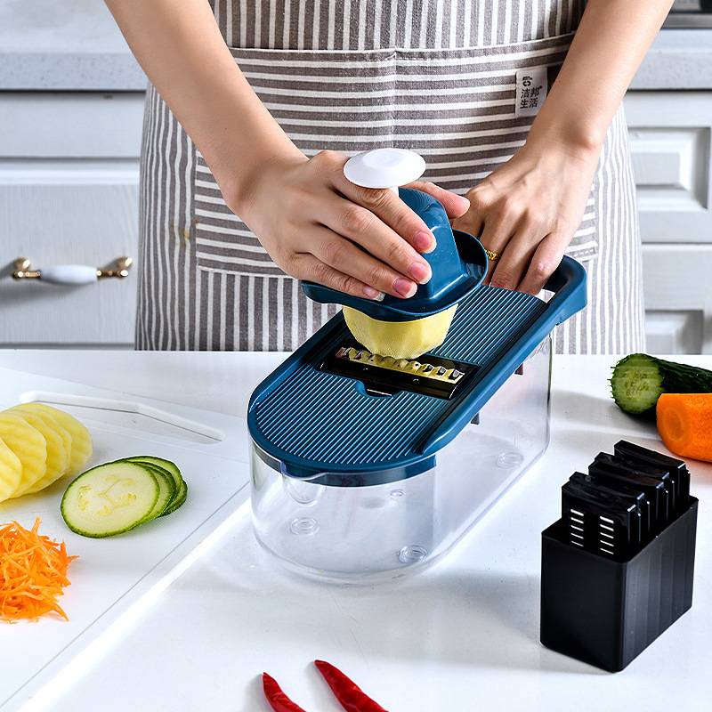 Vegetable Chopper Mandoline Slicer Cutter Chopper and Grater 9 in 1