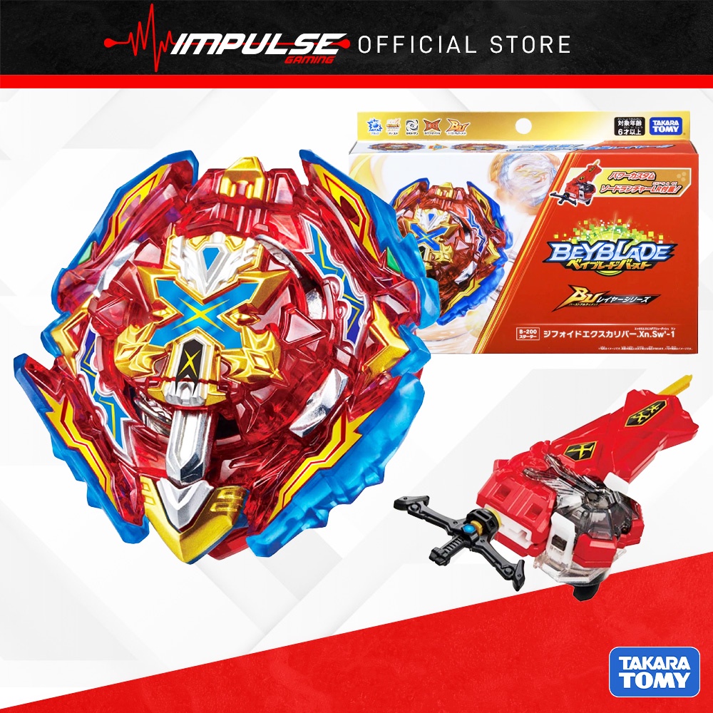 Takara Tomy Beyblade Burst Ultimate BU Starter New Xiphoid Xcalibur ...