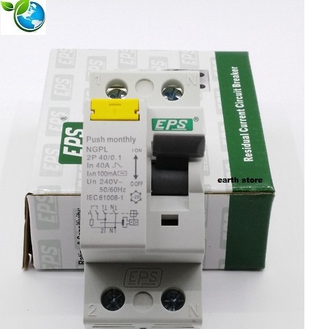 EPS 2 POLE RESIDUAL CURRENT OPERATED CIRCUIT-BREAKER (RCCB / ELCB ...