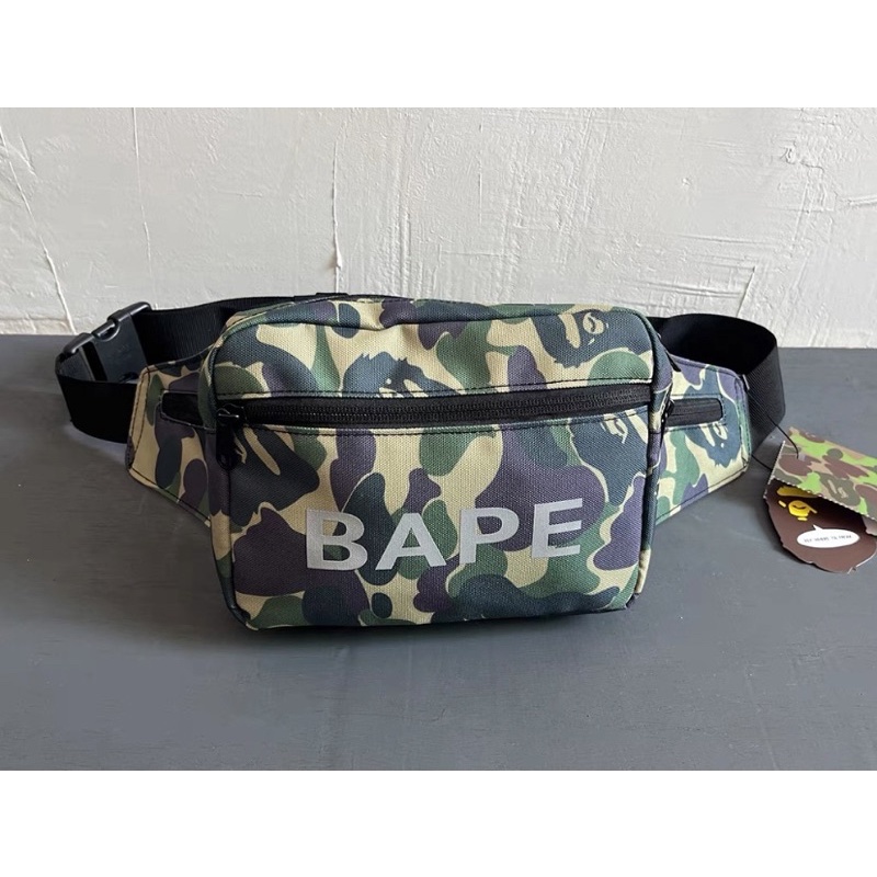 AAPE BAPE A BATHING APE JAPAN Waist bag Chest bag Sling bag Porch ...