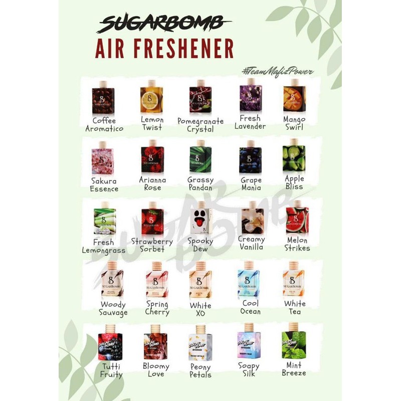 Air discount freshener sugarbomb