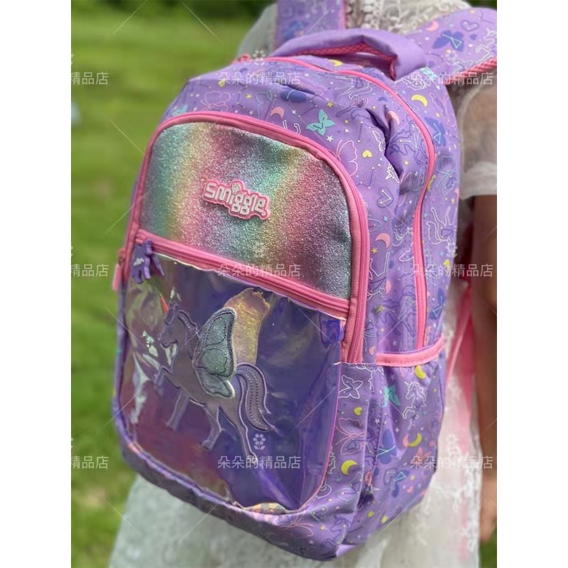 Smiggle - Our best selling Sky backpack features glitter panels and 3D  unicorn wings 🦄 perfect for school or sleepovers!