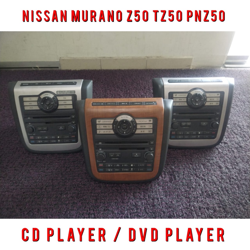Nissan Murano Z50 TZ50 PNZ50 CD Player / DVD Player / HDD Player / CD