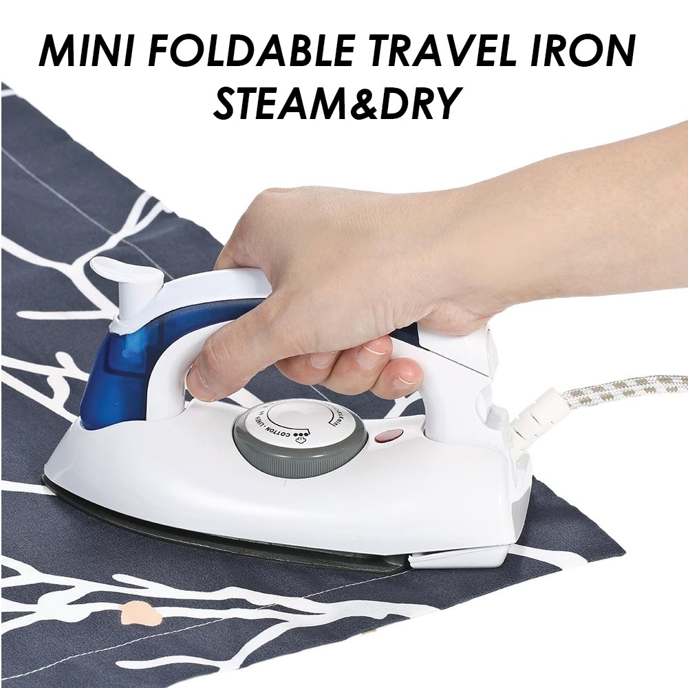 [WAREHOUSE] BEST Portable Foldable Mini Travel Steam&Dry Iron Handheld
