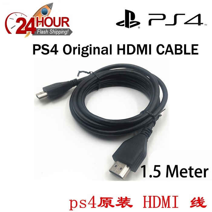 PlayStation 4 PS4 Original HDMI Cable 1.5 Meter PS3 Xbox One Xbox 360  Nintendo Switch