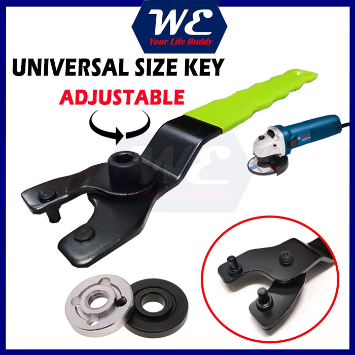 Adjustable Angle Grinder Pin Wrench Spanner (4" Angle Grinder Opener