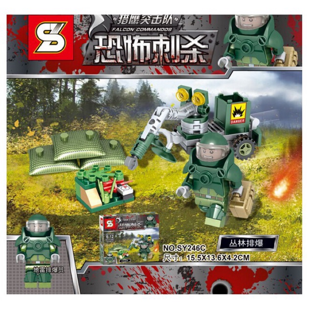 Falcon Commandos - Jungle Exploration | Shopee Malaysia