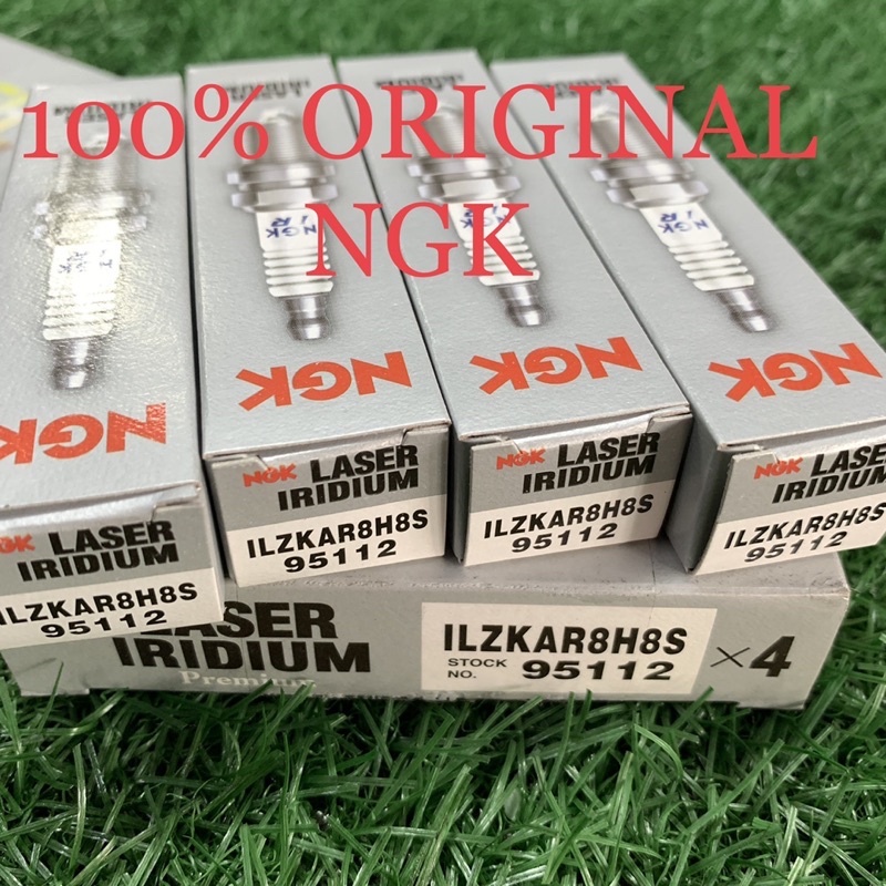 Premium Spark Plug Replacement NGK 95112 ILZKAR8H8S Spark Plug