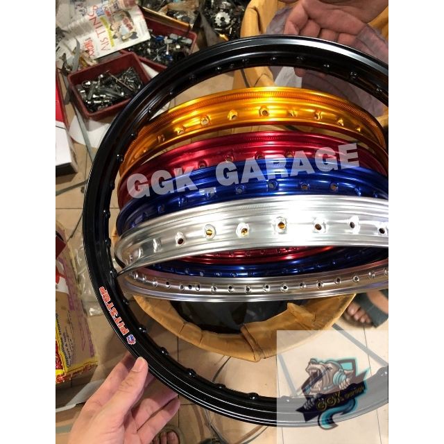 🔥HIGH QUALITY 🔥PITSTOP Motor Rim // BLACK // SILVER // PURPLE // BLUE ...