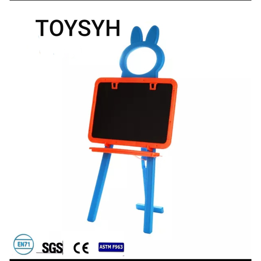 SYH 3in1 Educational Learning Easel Kids Double Face Black And White