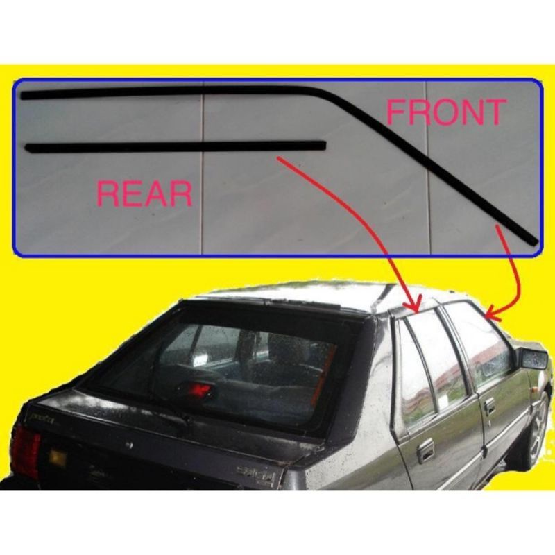 Proton Saga,Iswara Front Door Moulding(Left/Right) Shopee Malaysia