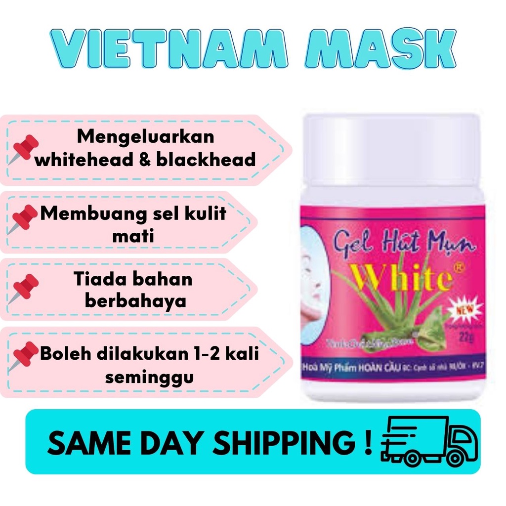 [RAYA 2022] Original Vietnam Mask Remove Whitehead Blackhead Extra ...