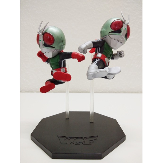 Banpresto WCF Kamen Rider Ichigo Nigo Double Rider Kick Set | Shopee ...