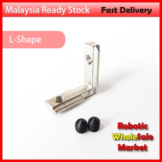 T Slot L-Shape Aluminum Profile Interior Corner Connector Joint