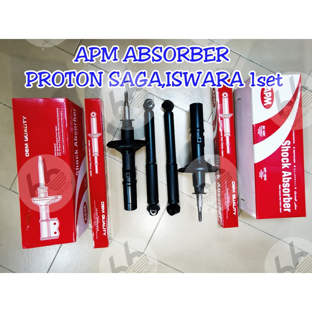 ABSORBER PROTON SAGA,ISWARA 1SET APM | Shopee Malaysia