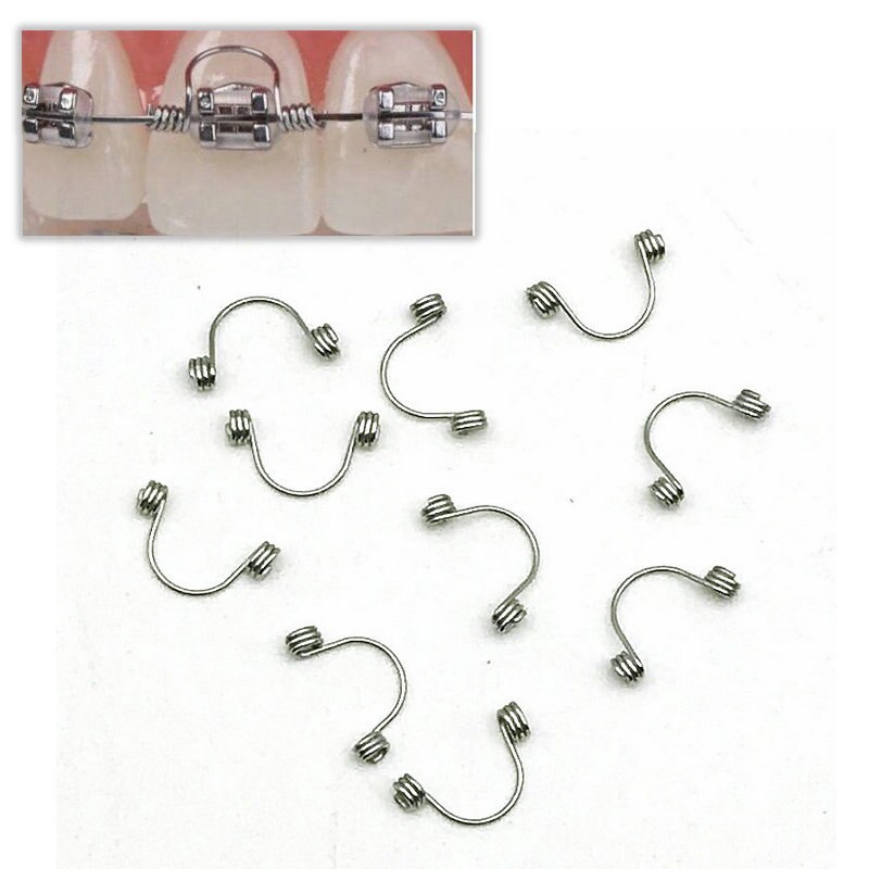 10PCS Orthodontic Torque spring Orthodontic Spring Stainless Steel Dental Supply Orthodontic