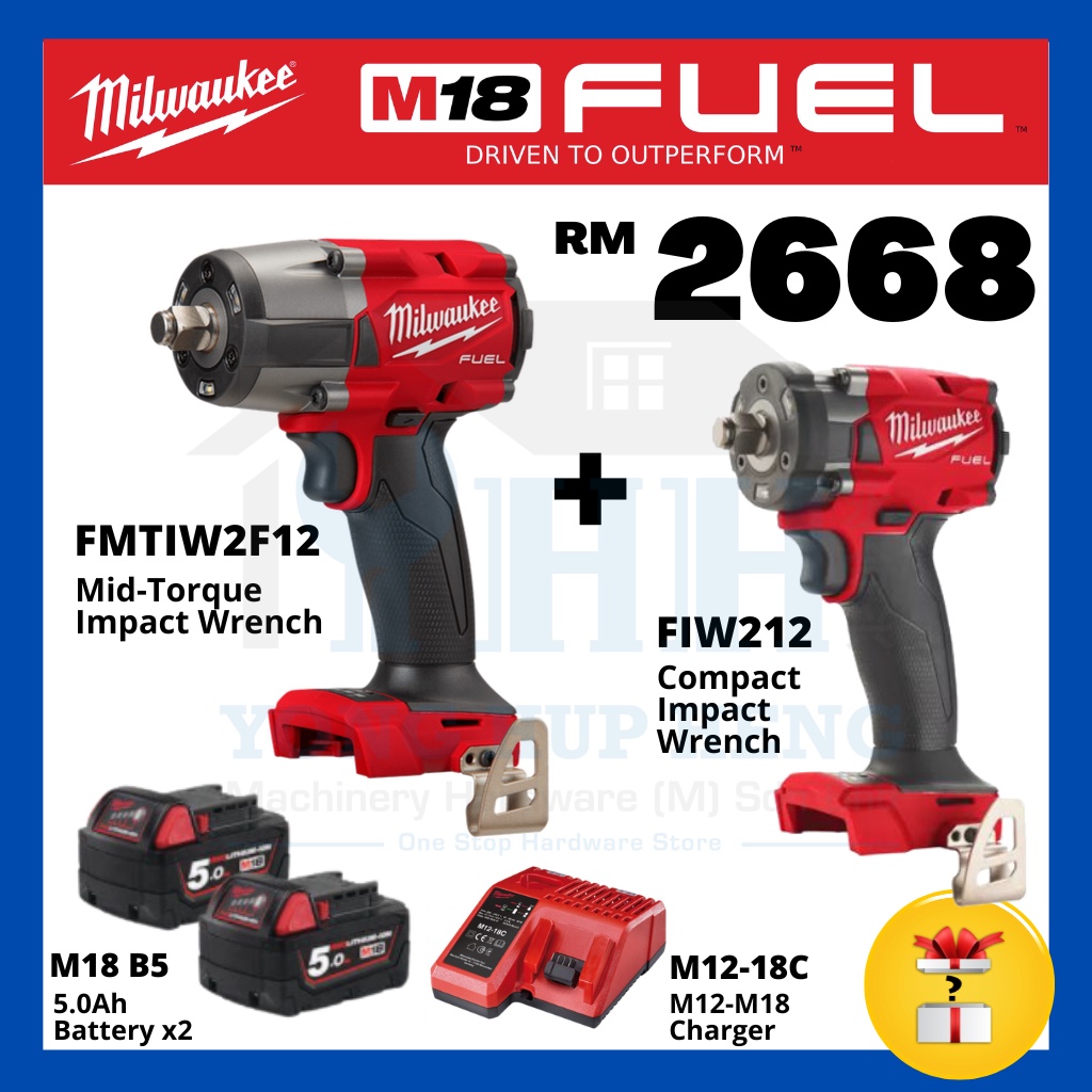 Milwaukee Automotive Solution M18 FMTIW2F12 FUEL™ 1/2" Mid Torque