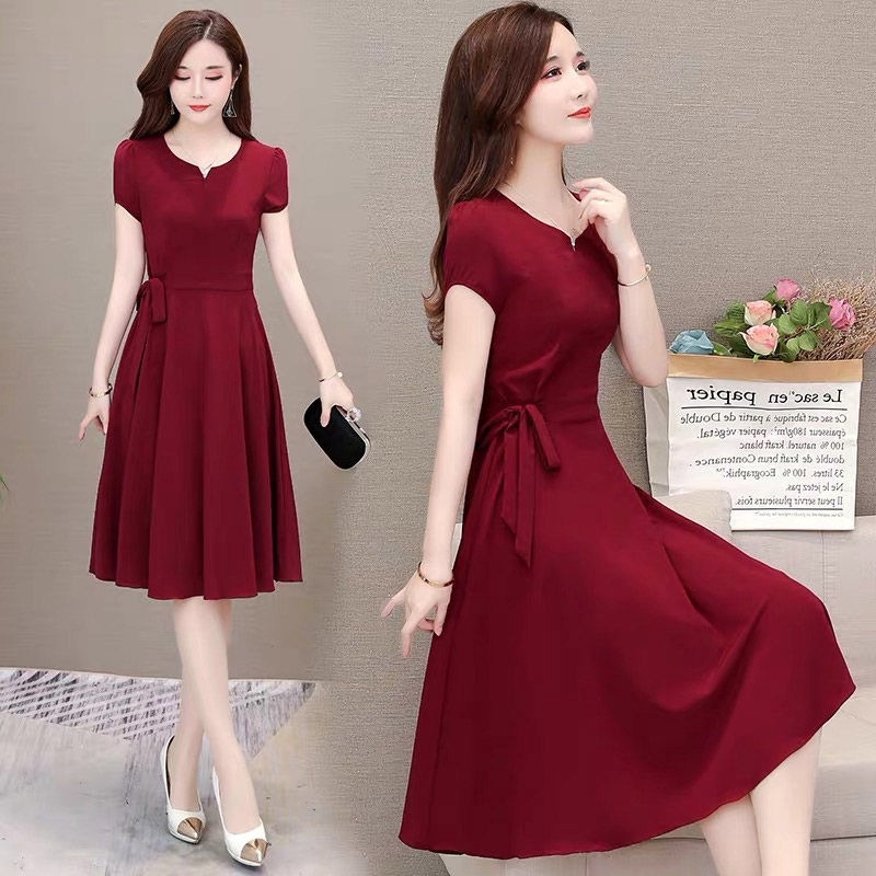knee length dresses for ladies MY DRESS UP DARLING - CELESTIAL VIVI