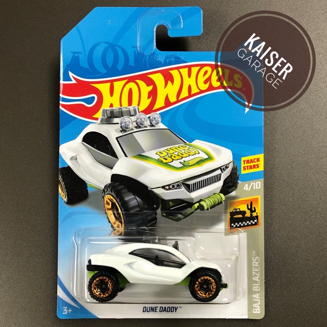 Hot Wheels Dune Daddy White Shopee Malaysia 