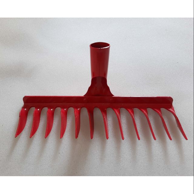 12T Twisted Iron Raker / Cakar Besi Bergulung Gigi 12T Gardening ...