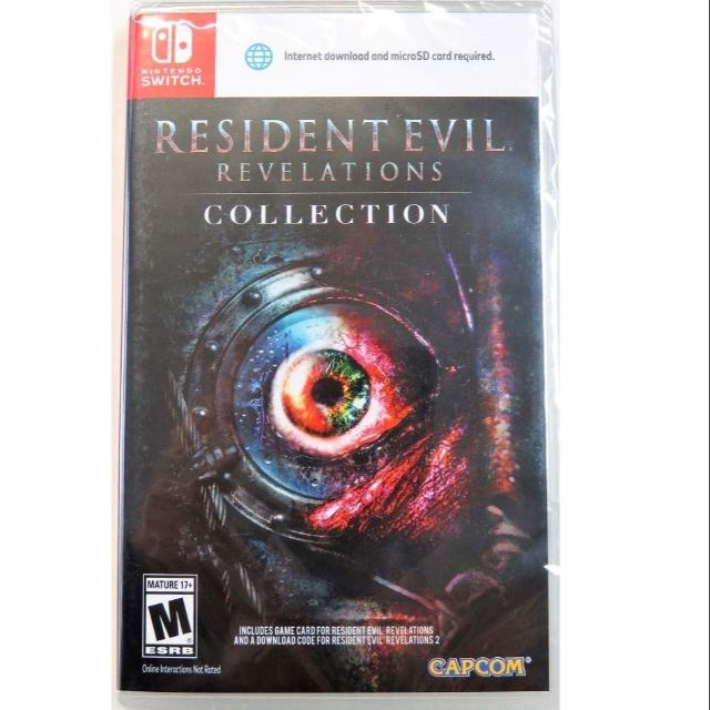 Nintendo switch Resident Evil Revelations (2games inside) Shopee