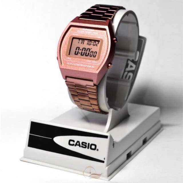 Jam casio rose outlet gold