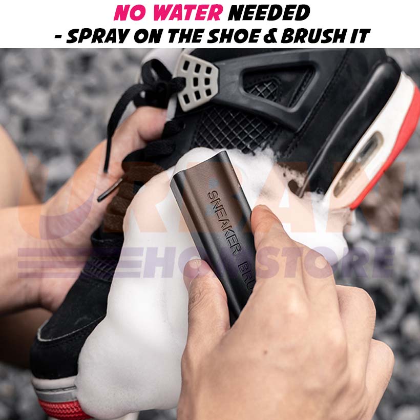 Générique Chyang Active Foam Sneaker Cleaner Set,white Foam