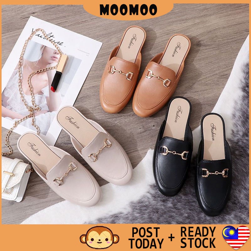 MOOMMO Women Pointed Toe Suede Loafers Flats Slip On