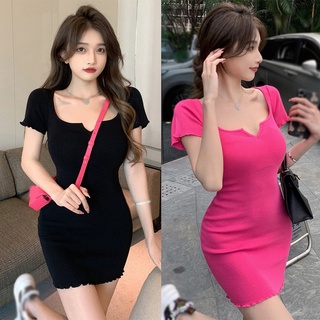 🔥hot selling🔥hot dress sexy dress bodycon dress with bra pads offshoulder  dress