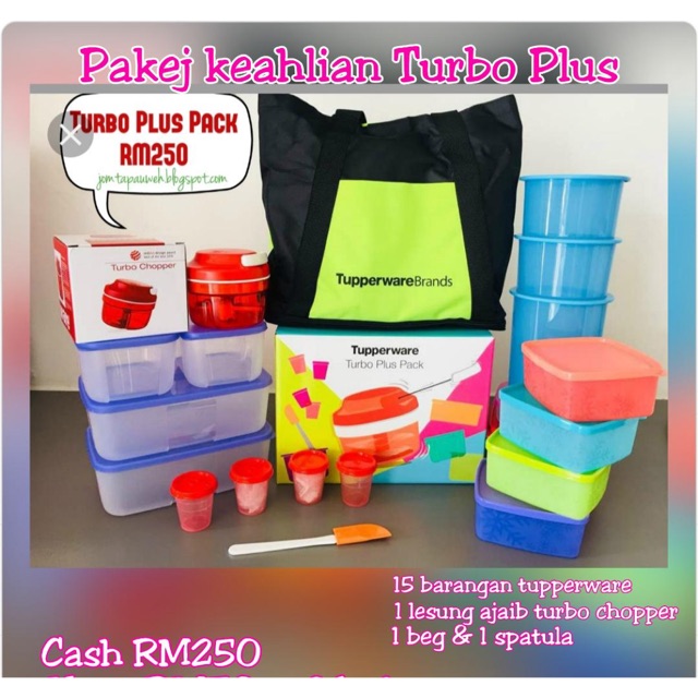 Daftar Keahlian Tupperware Pakej B Kit Ahli (+ FREE GIFT)