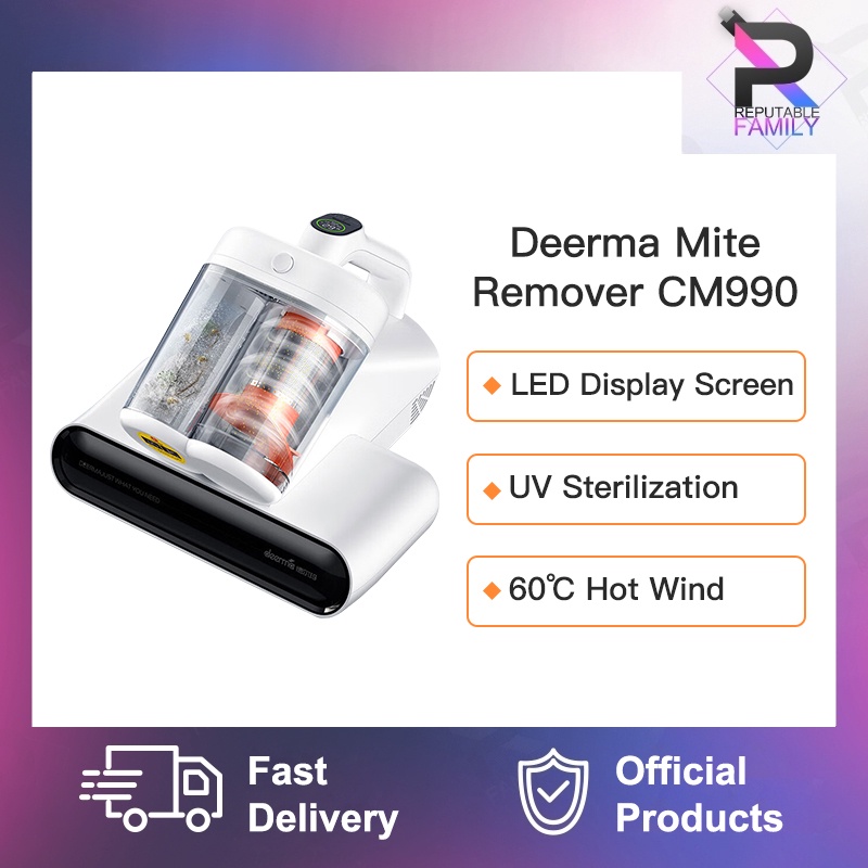 NewDeerma Smart Mite Removal CM990 Dust Mite Remover Separation 5 Layer Filtration Mite Vacuum