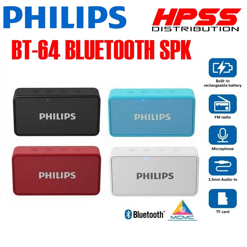 Philips bt64 hot sale speaker