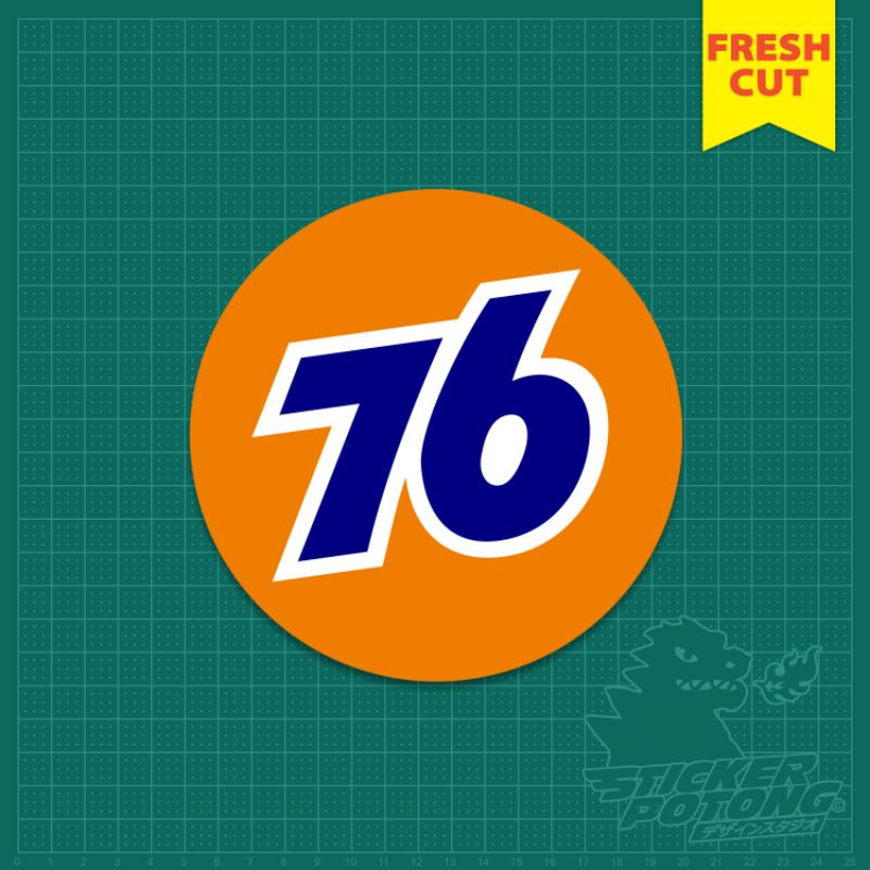 76 LUBRICANT (STICKER POTONG) | Shopee Malaysia