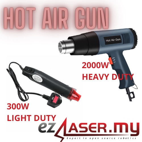 2000W/1500W/300W Heat Gun Hot Air Gun Electric Dual Temperature
